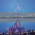 Creating Group Kingdom Rock Decorations for a Magical Theme
