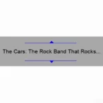 The Cars: The Rock Band That Rocks the Road